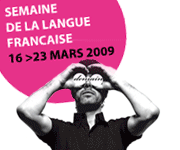 Affiche de la semaine de la langue francaise 2009